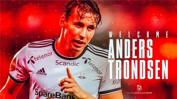 Trabzonspor, Anders Trondsen'i kadrosuna kattığını açıkladı!