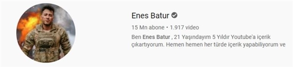 Enes Batur'a büyük şok! YouTube hesabına kısıtlama getirildi...