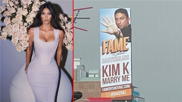 Hasan'dan Kardashian'a şehrin ortasında evlilik teklifi