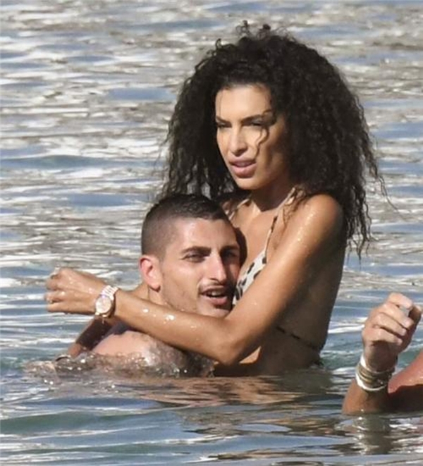 Model Jessica Aidi ve kocası Marco Verratti'nin bitmeyen balayı