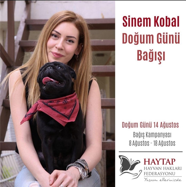 <a class='keyword-sd' href='/sinem-kobal/' title='Sinem Kobal'>Sinem Kobal</a> doğum gününü bağışladı