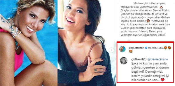 Demet Akalın'ın sözleri Gülben Ergen'i kızdırdı... Yanıt gecikmedi!