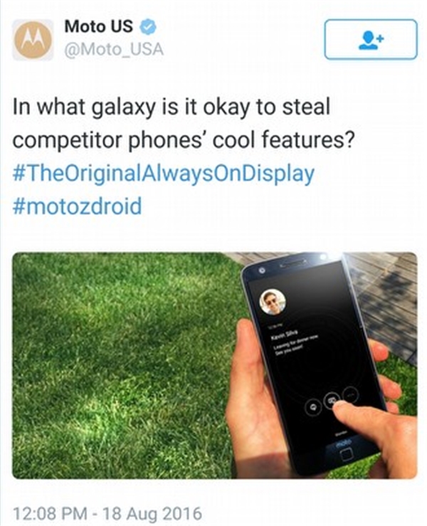 Motorola'dan Galaxy Note 7 için şok suçlama!