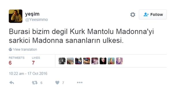 Sosyal Medya Kürk Mantolu Madonna Gafını Konuşuyor