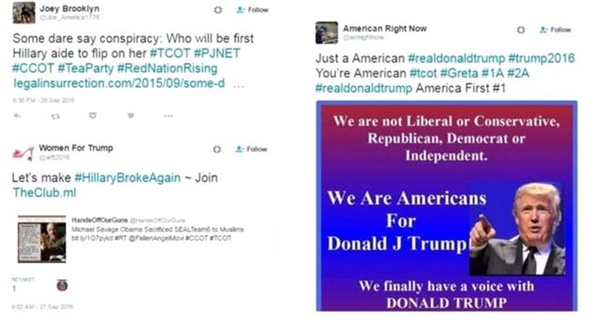 Trump'a Twitter'da 'Robot Hesap' Desteği