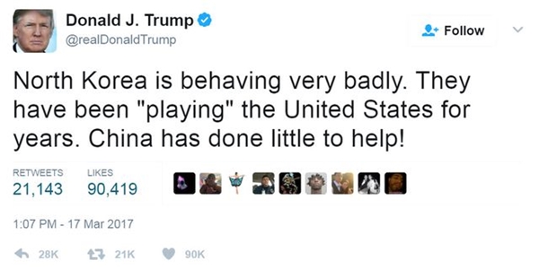 Trump: Kuzey Kore İşini Çin Çözmezse ABD Çözecek