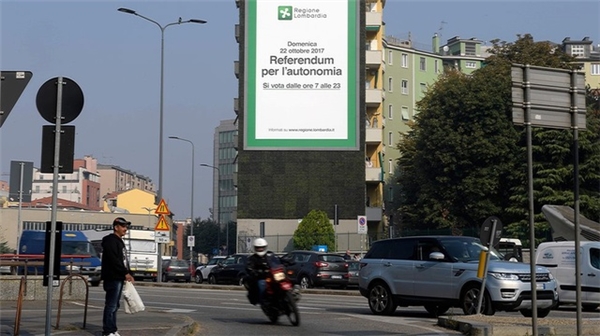 İtalya'nın İki Bölgesinde Özerklik Referandumu Yapılıyor