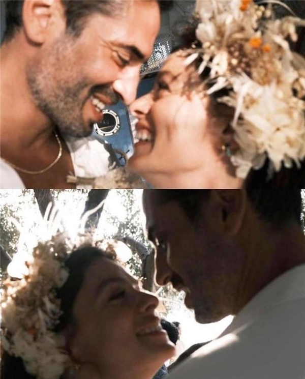 Özge Özpirinçci ile Burak Yamantürk'ün nikah fotoğrafları ortaya çıktı