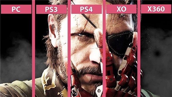 Metal Gear Solid 5 The Phantom Pain platform grafik