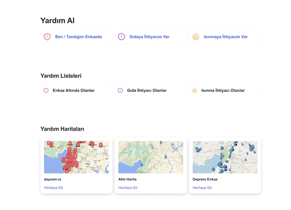 deprem.io geliştirici ekibinden Discord'a çağrı!