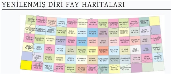 MTA, depremin ardından yenilenmiş diri fay haritasını yayınladı!