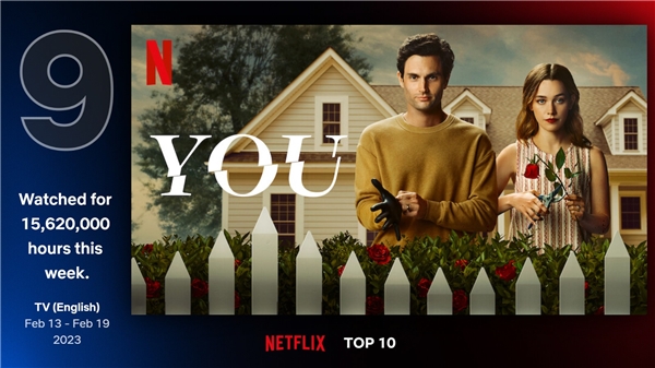 You, Netflix Top 10 listesini kırdı geçti!