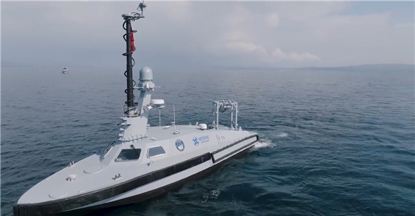 Yerli silahlı insansız deniz aracı Marlin'den KUZGUN-KY Füzesi atışı yapıldı!