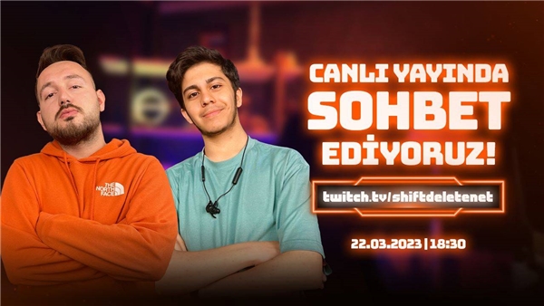 Bu akşam Twitch yayınımızda sizlerle sohbet ediyoruz!