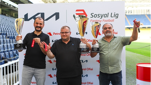 Petrol Ofisi Sosyal Lig'de 2022-23 sezonu bitti! Hediye otomobiller sahiplerini buldu!
