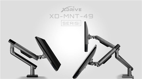 xDrive, Monitör Standı Modelleriyle Çalışma Ortamında Rahatlık ve Verimlilik Sunuyor
