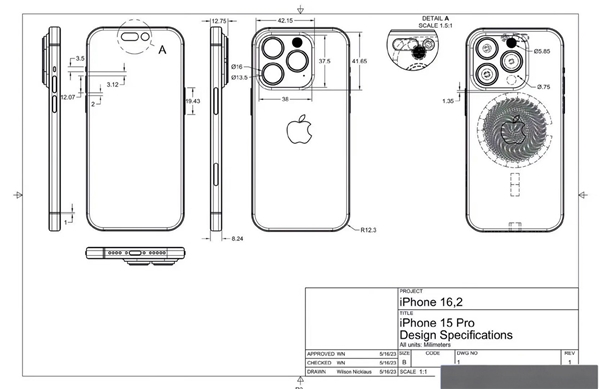 iPhone 15 Pro Tasarımı Ortaya Çıktı: İşte Detaylar