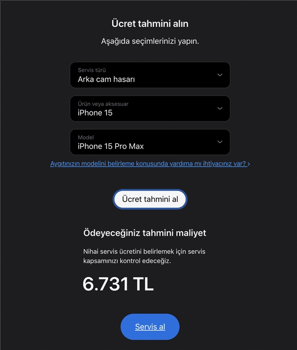 iPhone 15 Serisinin Onarım Ücretleri Belli Oldu