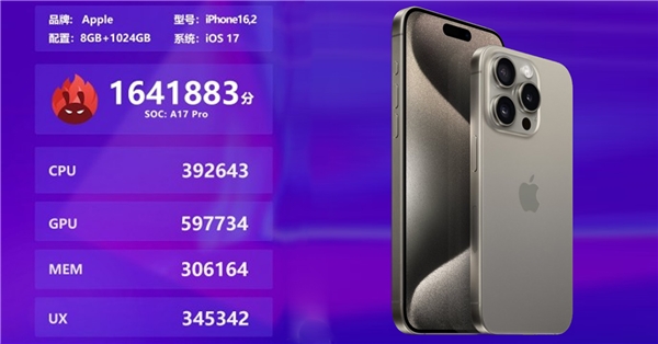 iPhone 15 Pro Max'in AnTuTu Puanı Ortaya Çıktı