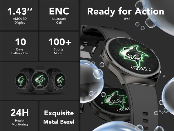 Xiaomi, Black Shark S1 Akıllı Saatini Tanıttı