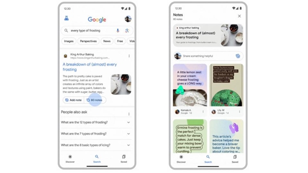 Google Arama Sonuçlarına Not Ekleme Özelliği Test Ediliyor