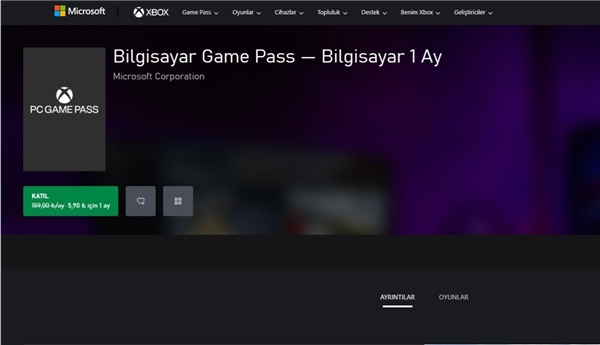 Xbox Game Pass PC Fiyatı Büyük İndirimle 5,90 TL'ye Düştü
