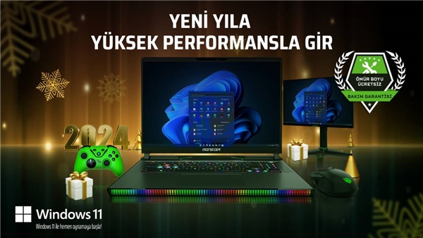 Monster Notebook, Windows 11 ile oyun tutkunlarına kesintisiz bir deneyim sunuyor