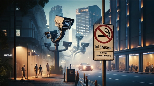 Singapur, yapay zeka ile sigara içenleri tespit ediyor