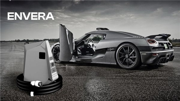 Koenigsegg Envera: Lüks taşınabilir elektrikli otomobil şarj istasyonu