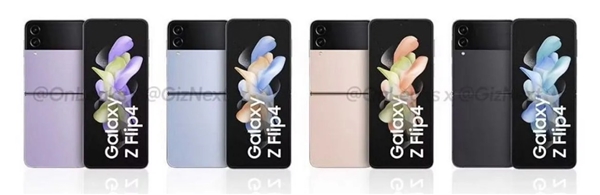 Galaxy Z Flip 4'ün basın görselleri ortaya çıktı!