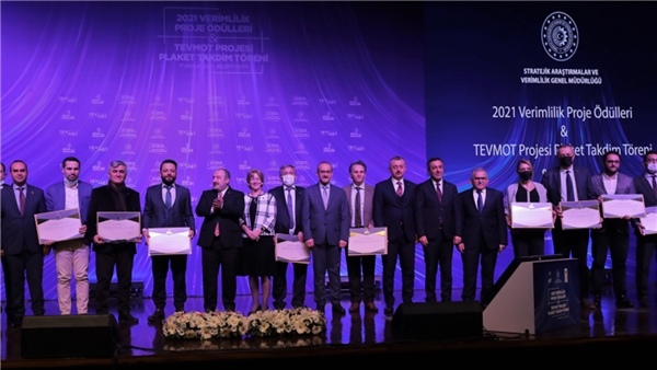 2022 Verimlilik Proje Ödülleri için tarihler açıklandı
