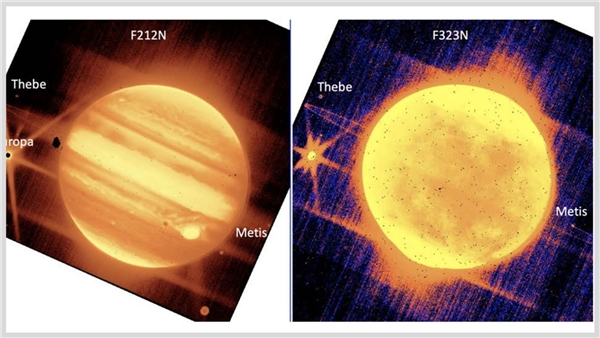James Webb, Jüpiter ve uyduları aynı karede yakaladı