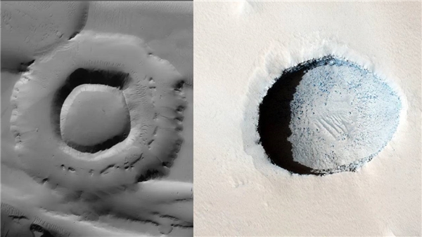 Çukur mu tepe mi? Mars fotoğrafları insanları ikiye böldü!