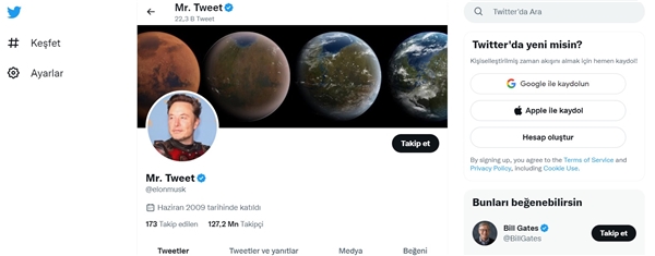 Elon Musk, Twitter'daki ismini değiştirdi!