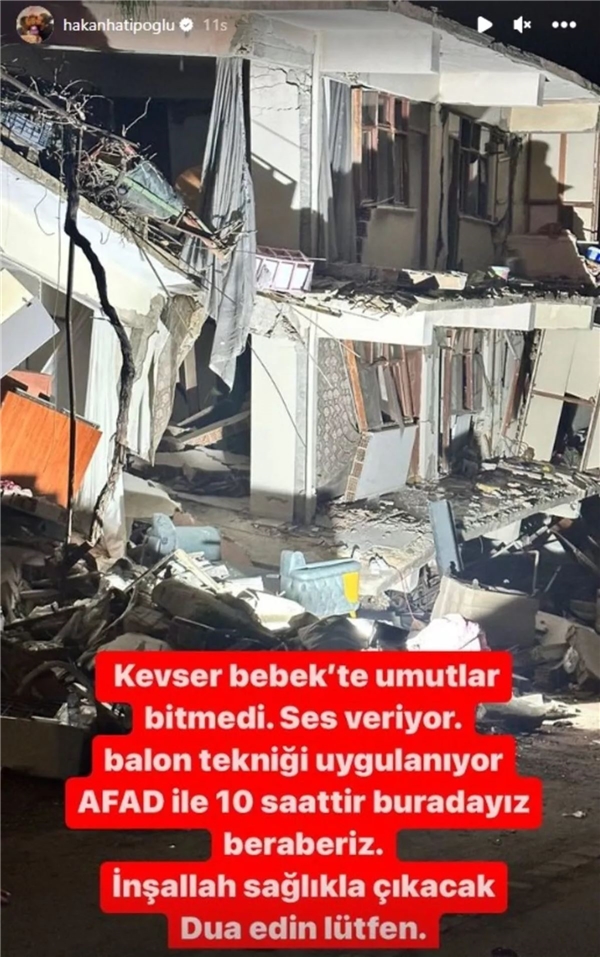 Hakan Hatipoğlu... DEPREM BÖLGESİNDEN ACI PAYLAŞTIM!