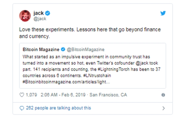 Twitter Ceo'su Jack Dorsey, Bitcoin'i Öve Öve Bitiremedi