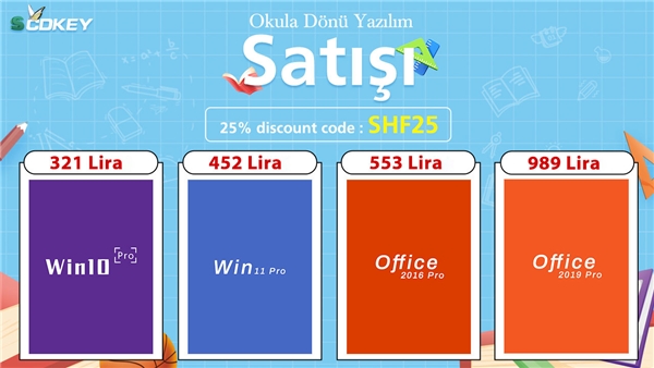 Scdkey ile Uygun Fiyatlı Windows Lisansı Satın Alın