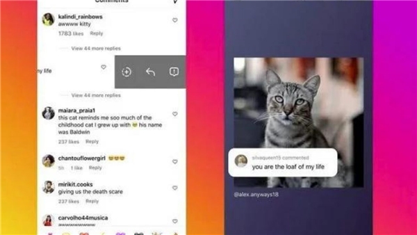 Instagram Yeni Özellik: Yorumları Hikayenize Ekleyin!