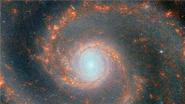 James Webb Uzay Teleskobu Whirlpool Sarmal Galaksisi'ni Yakaladı