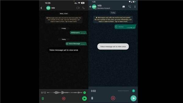 WhatsApp, kendi kendine silinen sesli mesaj özelliği getiriyor