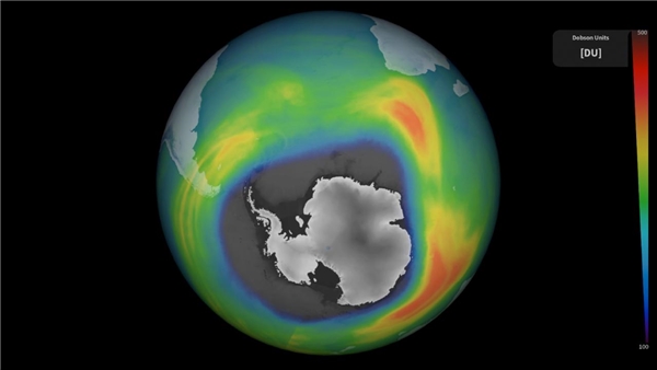 Antarktika'daki Ozon Deliği Rekor Boyuta Ulaştı