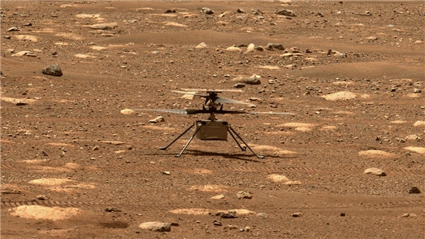NASA'nın Mars Helikopteri Ingenuity Yeni Bir Rekor Kırdı
