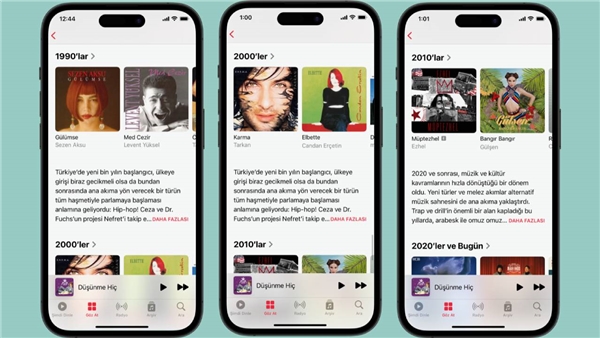 Cumhuriyet tarihinde müzik: Apple'dan Türkiye'nin 100. yılına özel paylaşım!