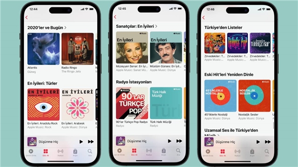 Cumhuriyet tarihinde müzik: Apple'dan Türkiye'nin 100. yılına özel paylaşım!