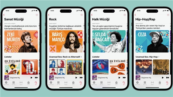 Cumhuriyet tarihinde müzik: Apple'dan Türkiye'nin 100. yılına özel paylaşım!