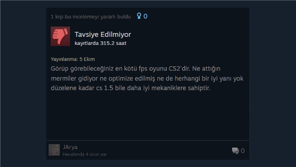 Counter-Strike 2 Oyuncuların Beklentilerini Karşılayamadı