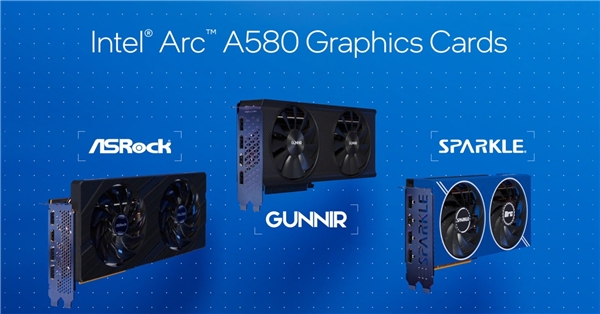 Intel, uygun fiyatlı oyunculara yönelik Arc A580 ekran kartını tanıttı
