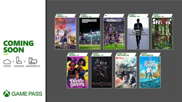 Microsoft, Kasım Ayı için Xbox Game Pass'e Yeni Oyunlar Ekliyor