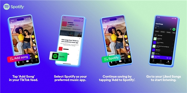 TikTok, Spotify'ı entegre etti
