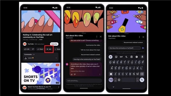 YouTube Mobil Uygulamasına Sohbet Botu Geliyor!